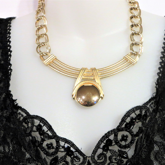 Jewelry - statement steam punk festival tribal big necklace